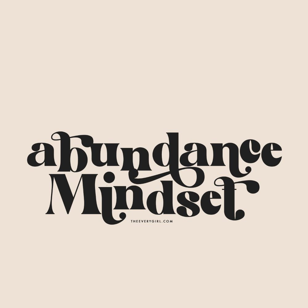 abundance mindset